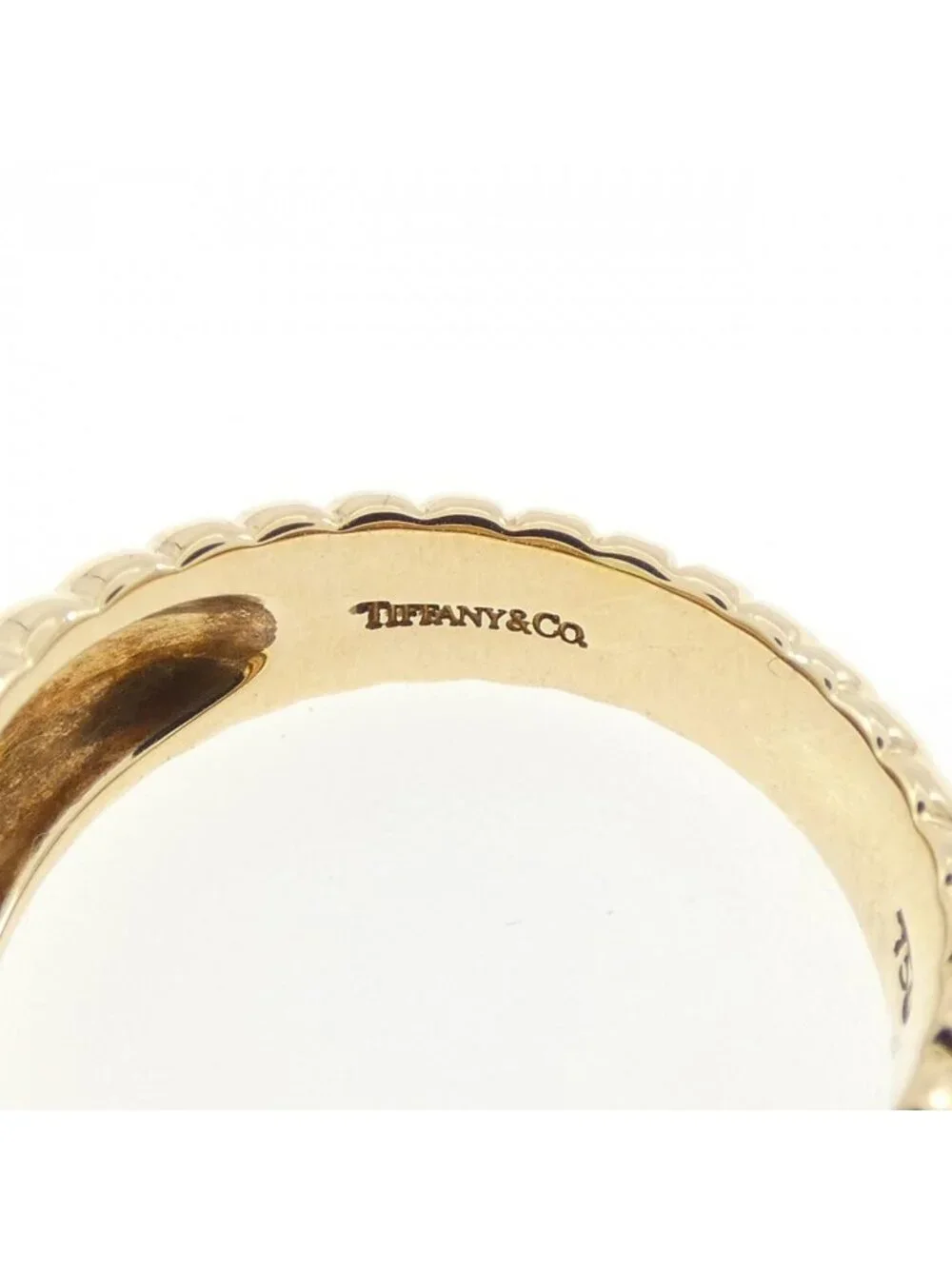 Tiffany & Co Ribbed Friendship Ring